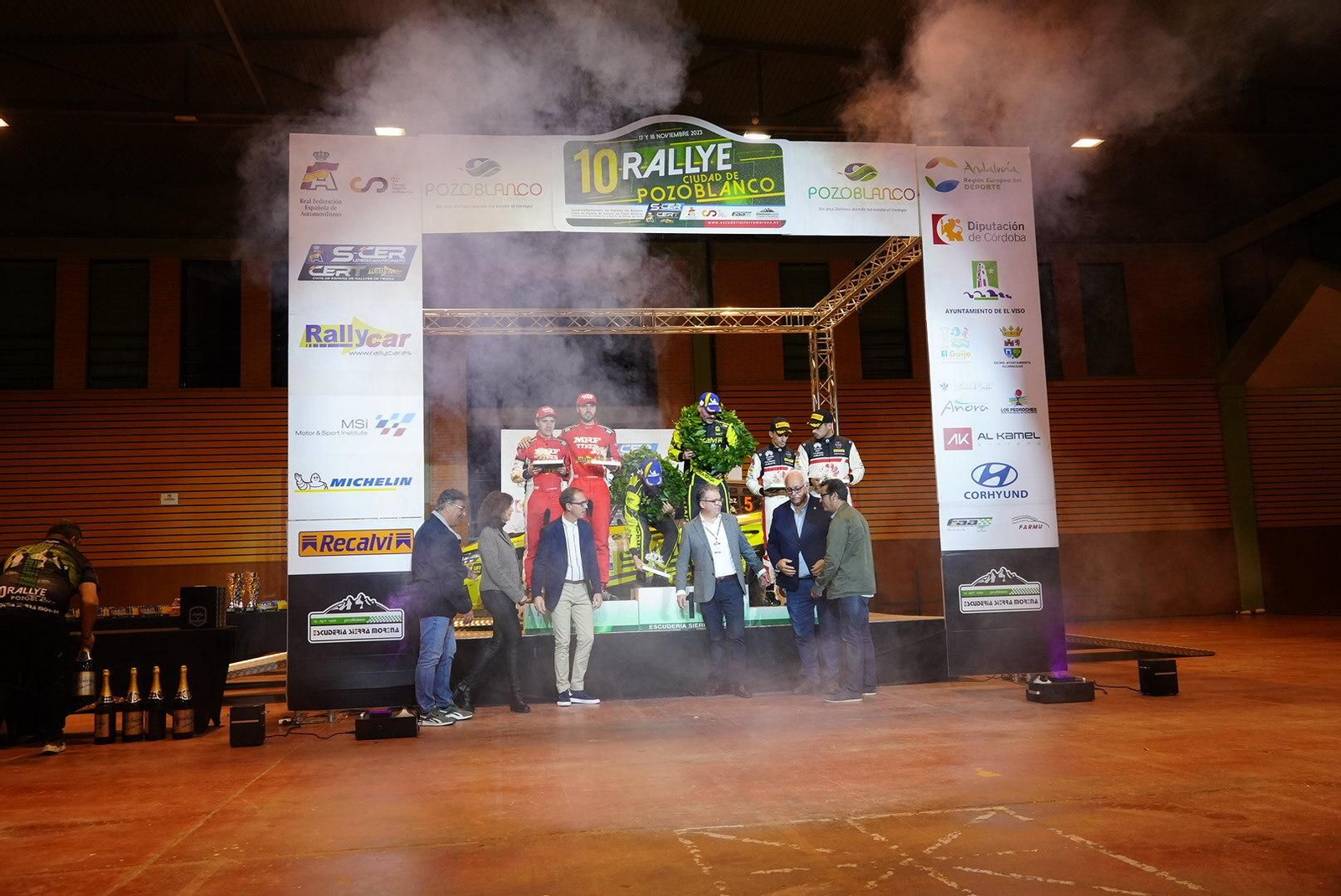 Las mejores imágenes de la entrega de premios del Rallye Ciudad de Pozoblanco