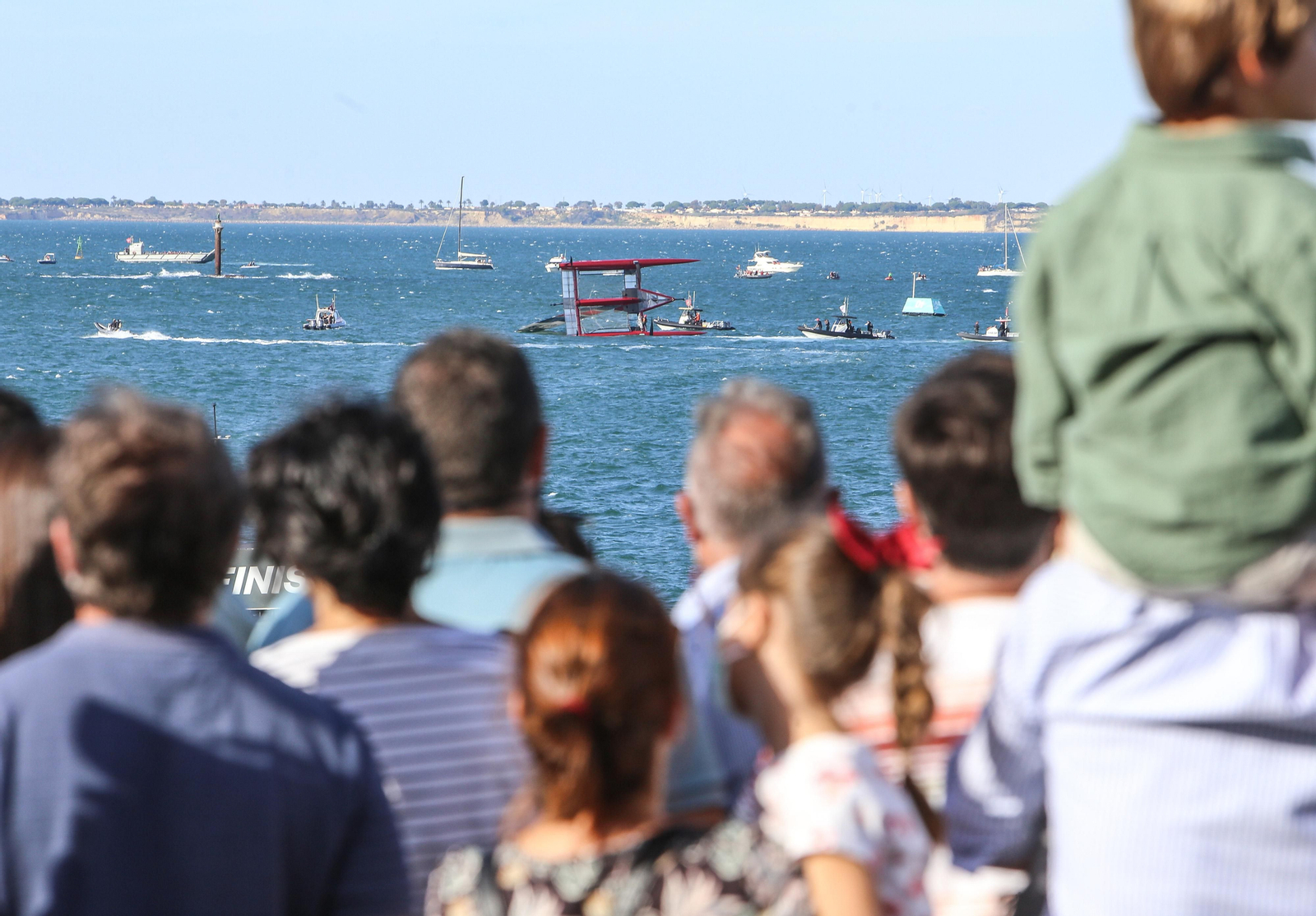 Las imágenes de la final de la SailGP en Cádiz