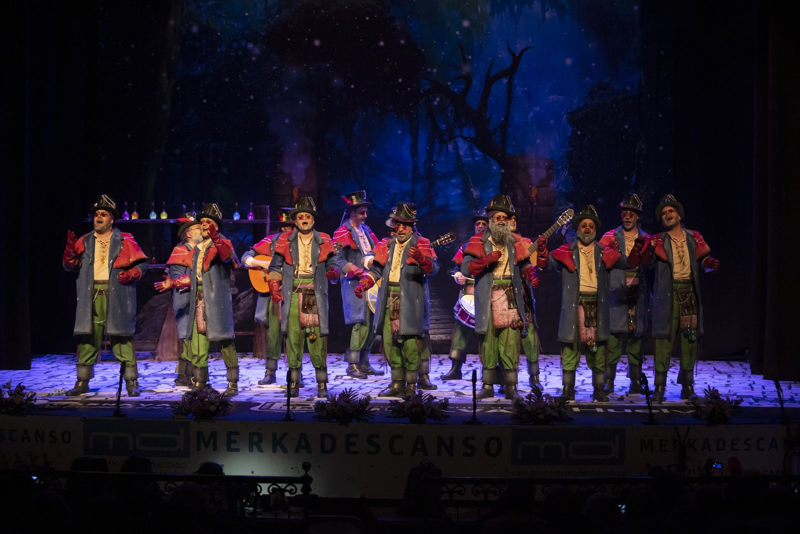 La tercera jornada de semifinales del Carnaval de Huelva, en imágenes