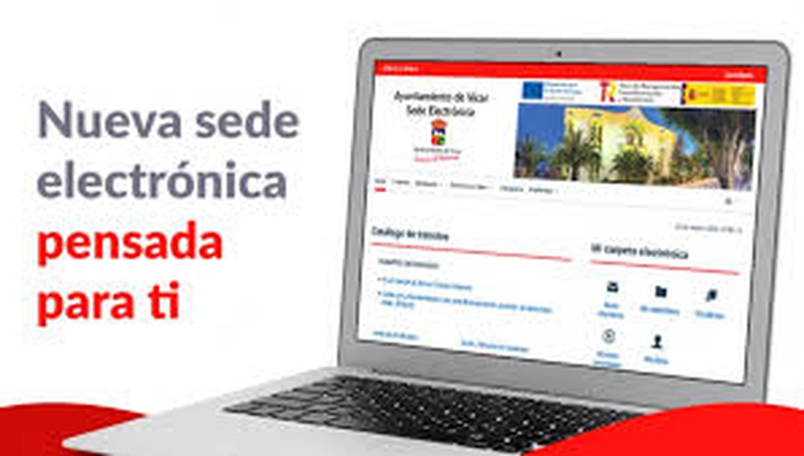 La nueva web es más intuitiva, dinámica y accesible