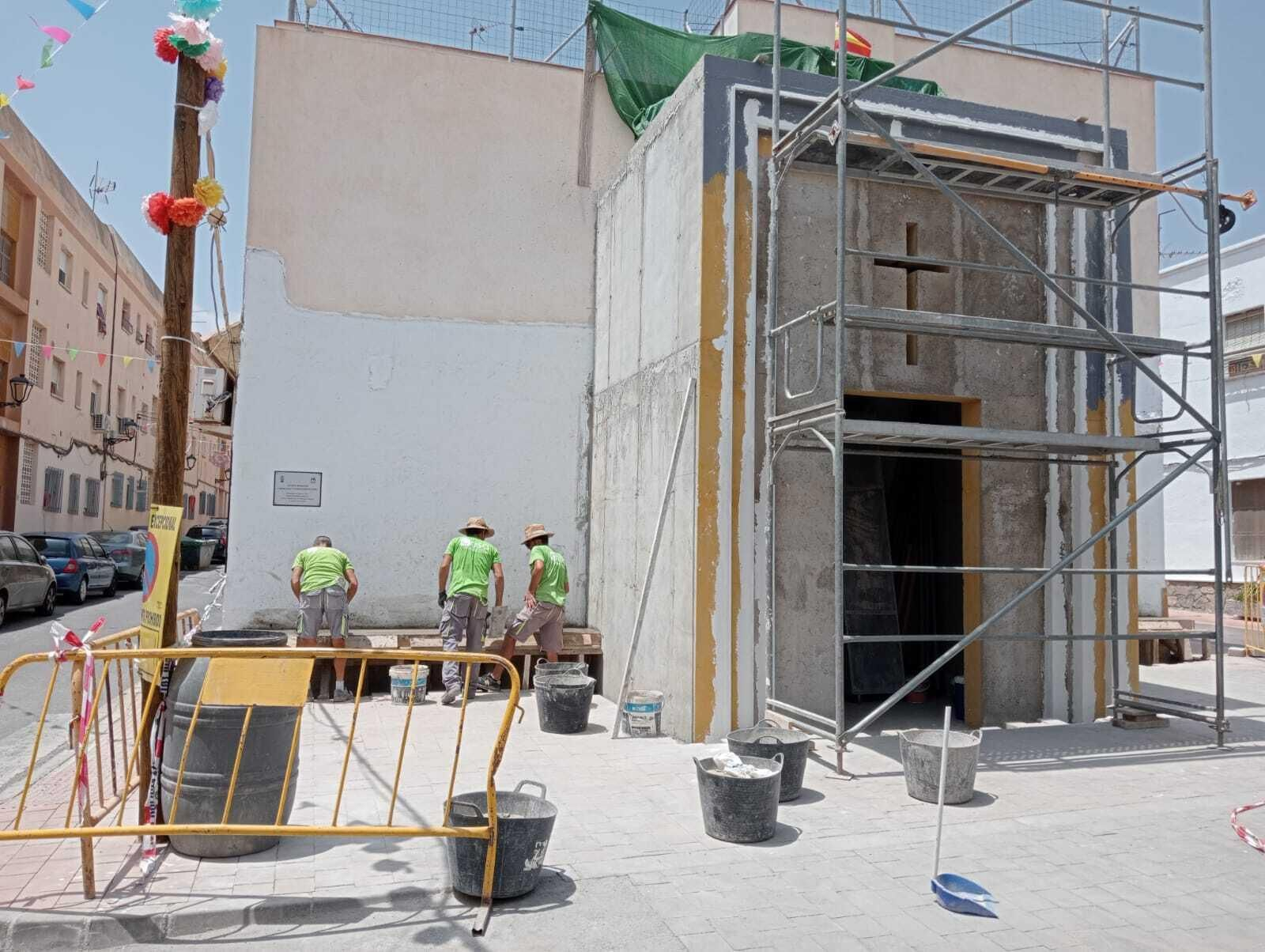 La Virgen del Carmen, a punto de tener su ermita en el barrio Visiedo de Huércal de Almería