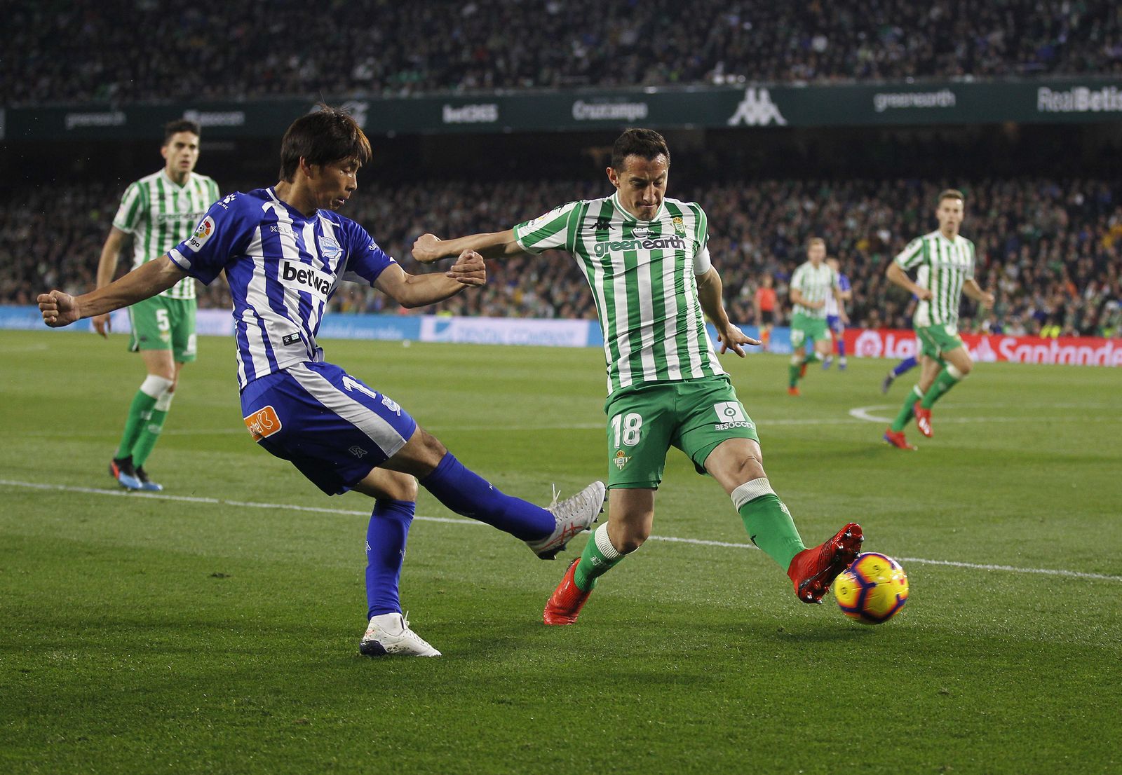 Las imágenes del Betis-Alavés