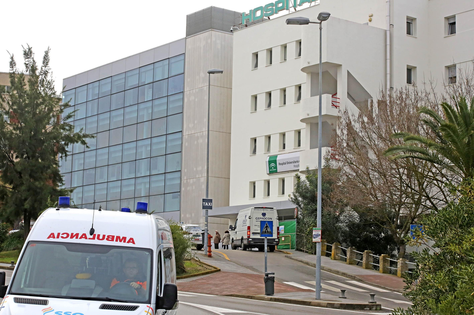 Una imagen del hospital de Jerez.
