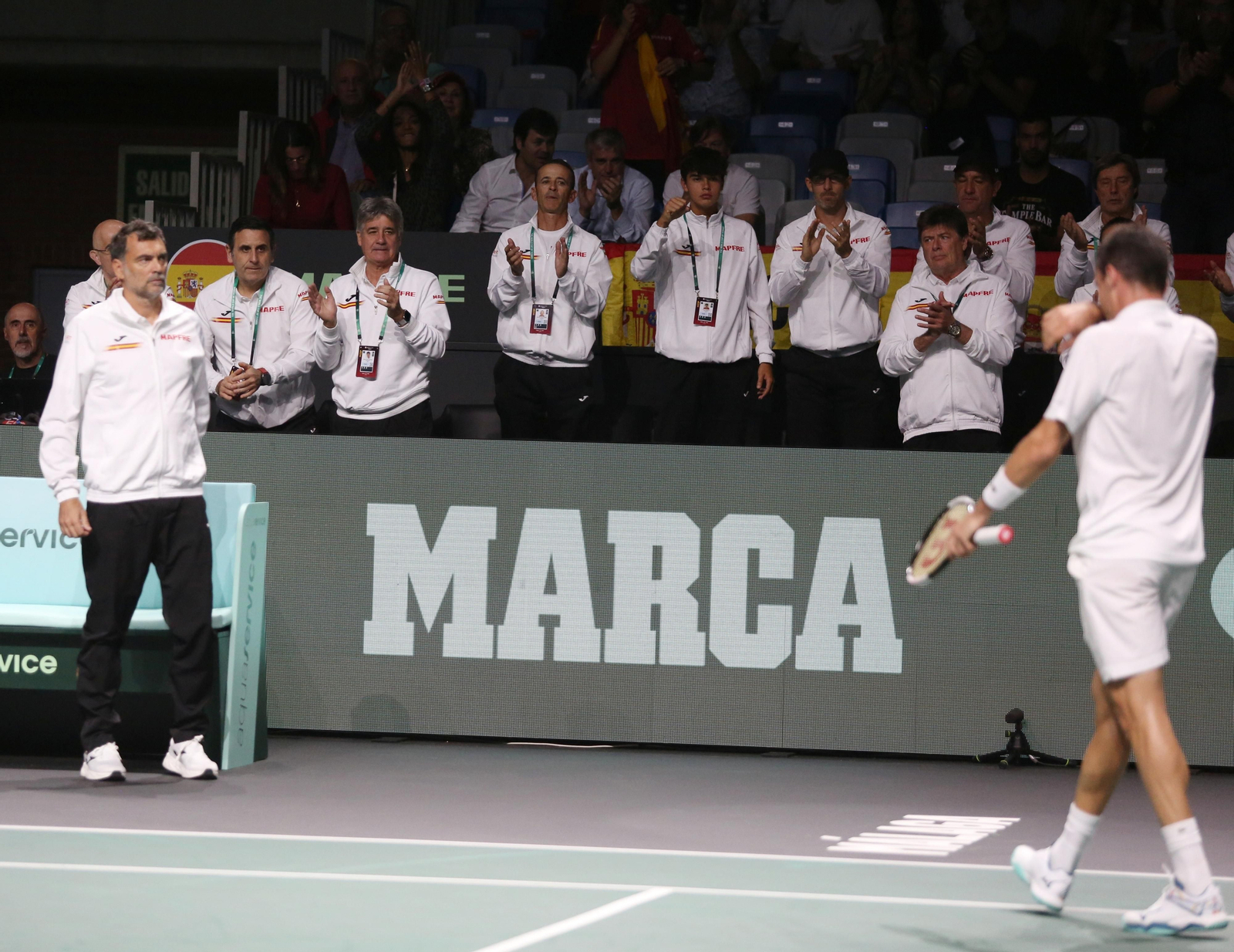 Las fotos de la Copa Davis en Málaga Las fotos de la Copa Davis en Málaga