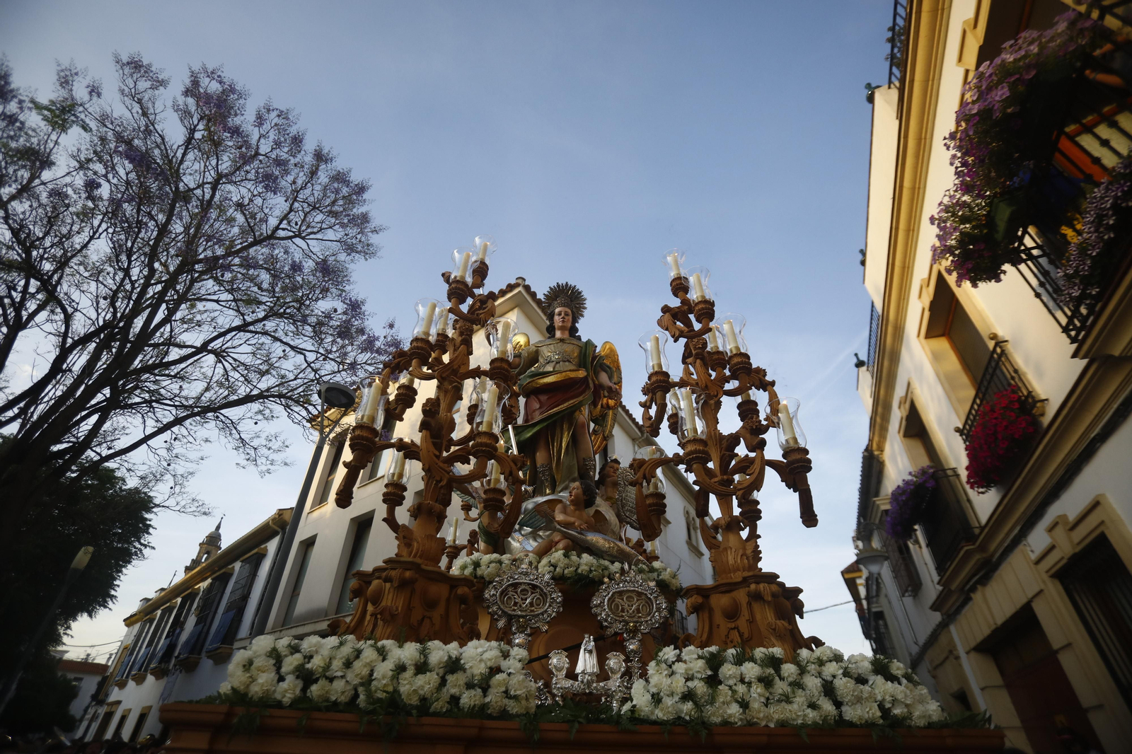 La procesión de San Rafael en Córdoba, en imágenes