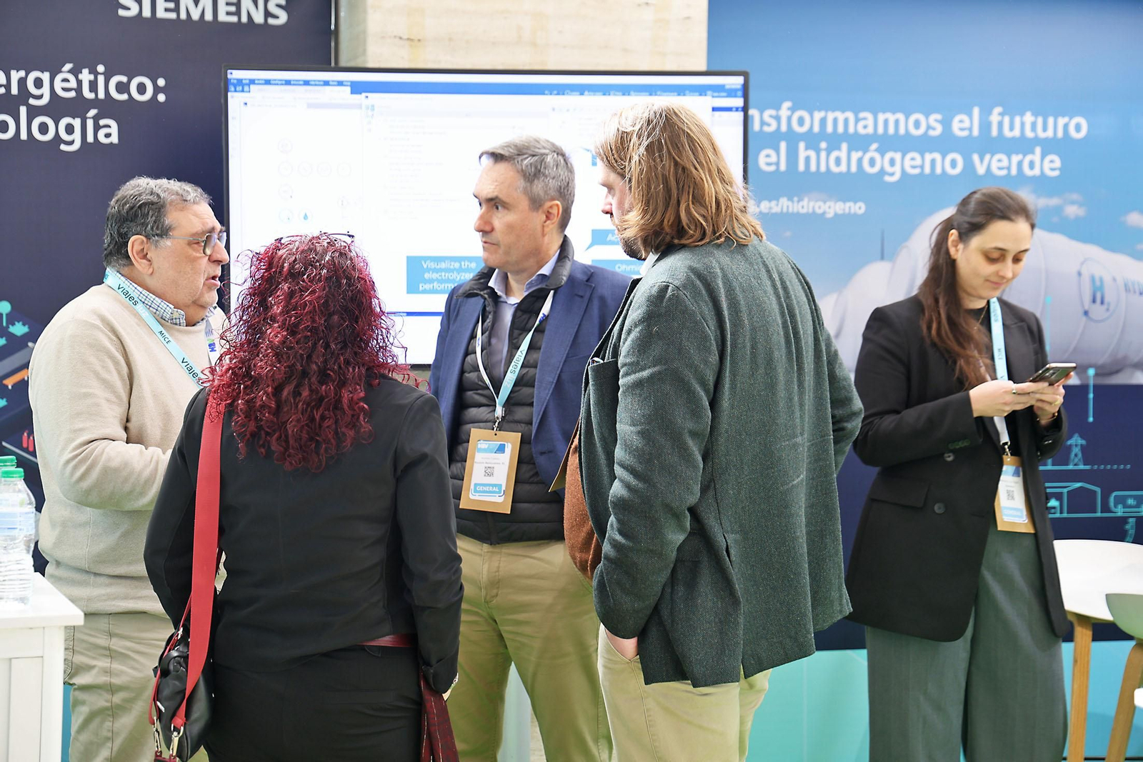 Imágenes del II Congreso Nacional de Hidrógeno Verde en la jornada del miércoles