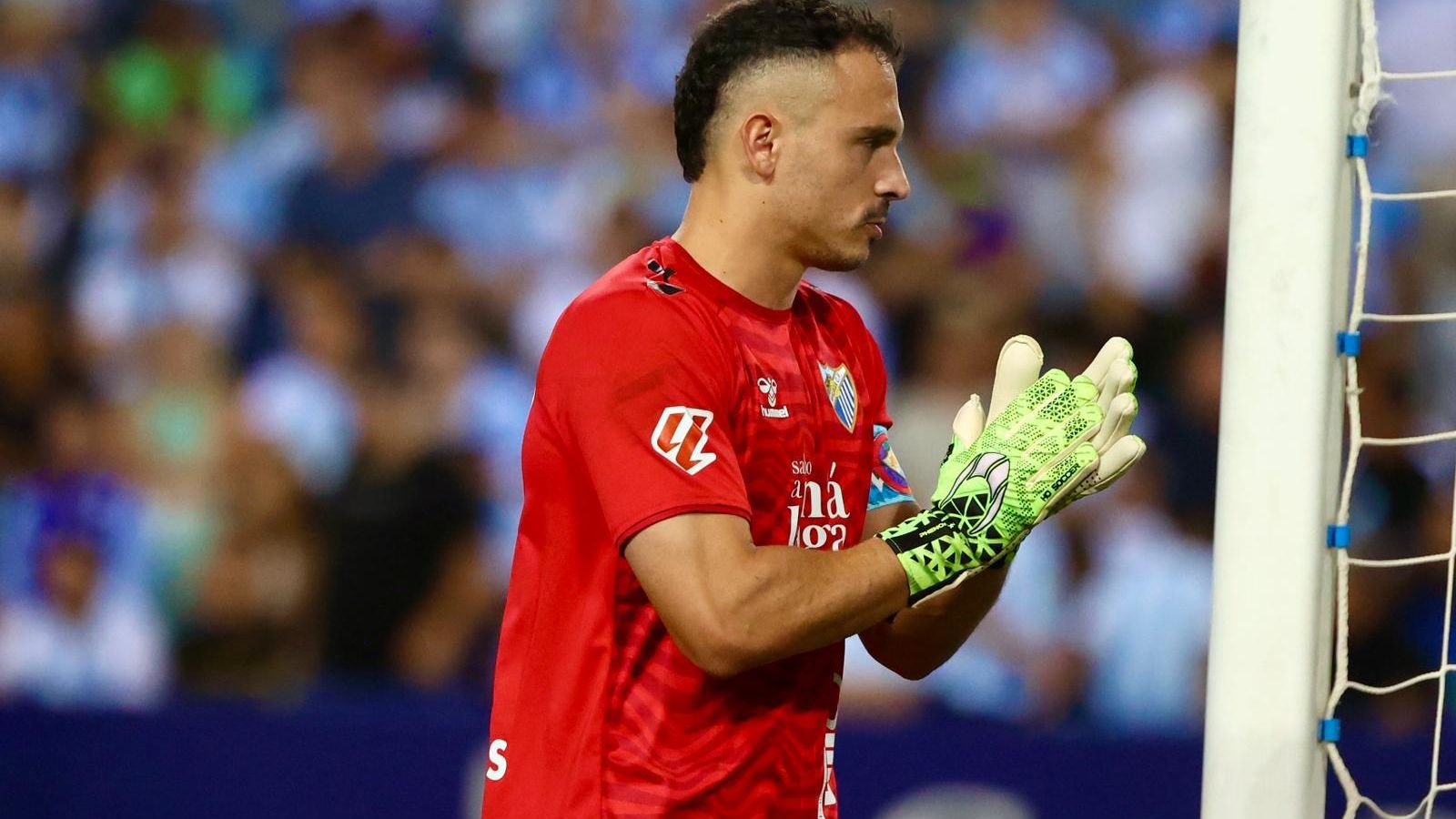 El Málaga CF - Elche, en fotos