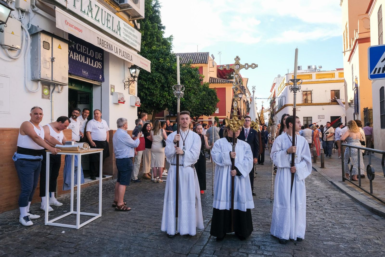 Procesión Virgen del Carmen de Santa Ana y Virgen del Carmen de San Leandro