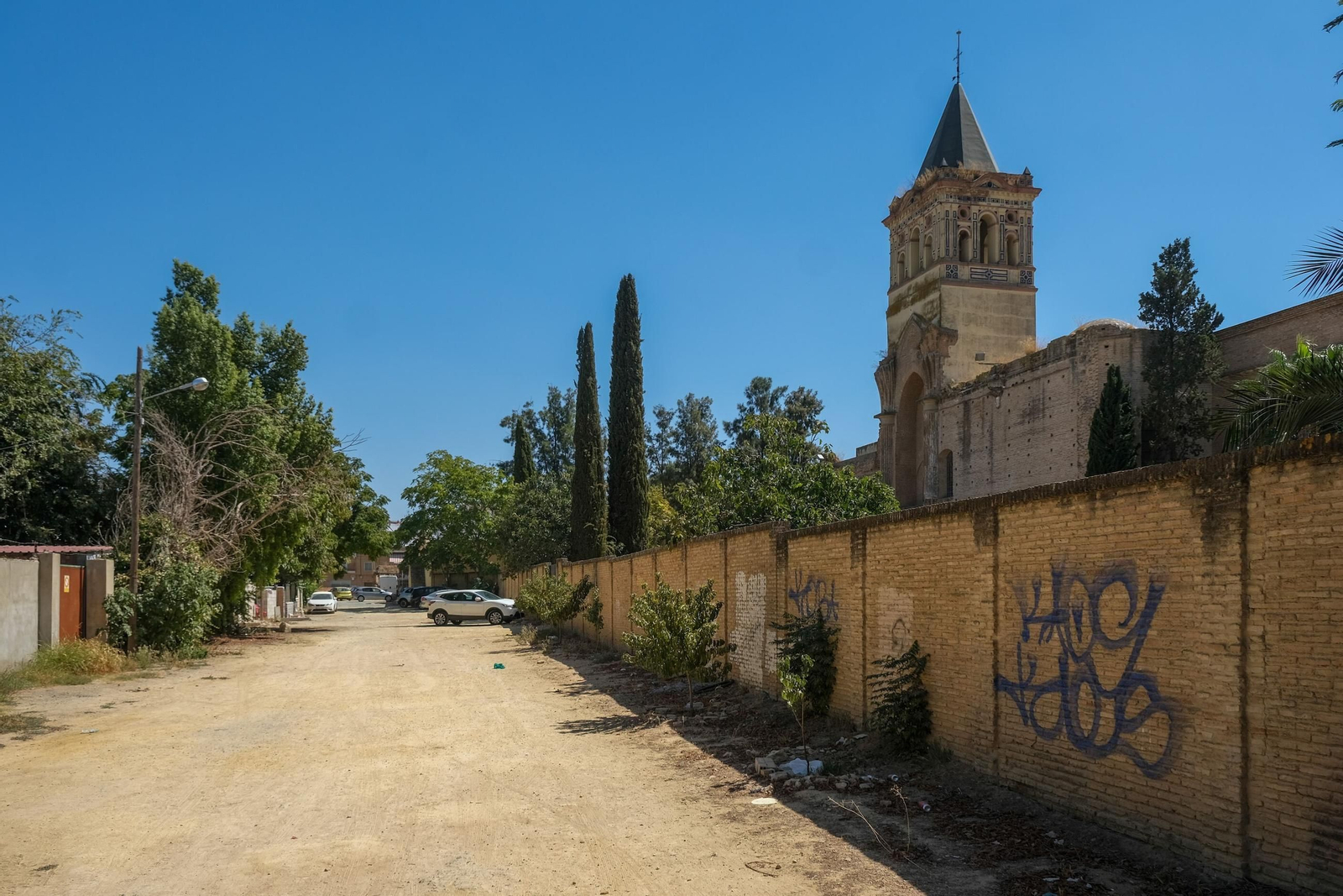 El monasterio de San Jerónimo, desde fuera.