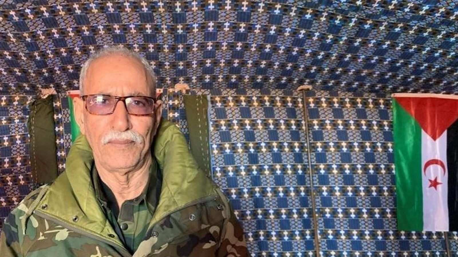 Brahim Gali, líder del Frente Polisario