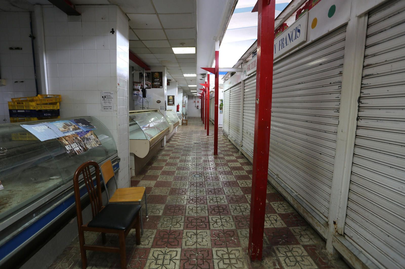 Más imágenes de la protesta de los minoristas del mercado de San Sebastián