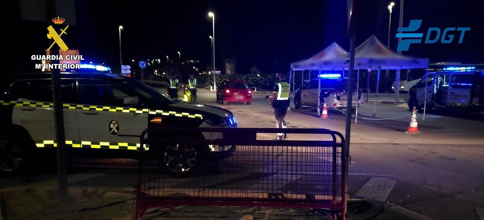 La Guardia Civil ha realizado más de 23.000 pruebas durante el mes de agosto.