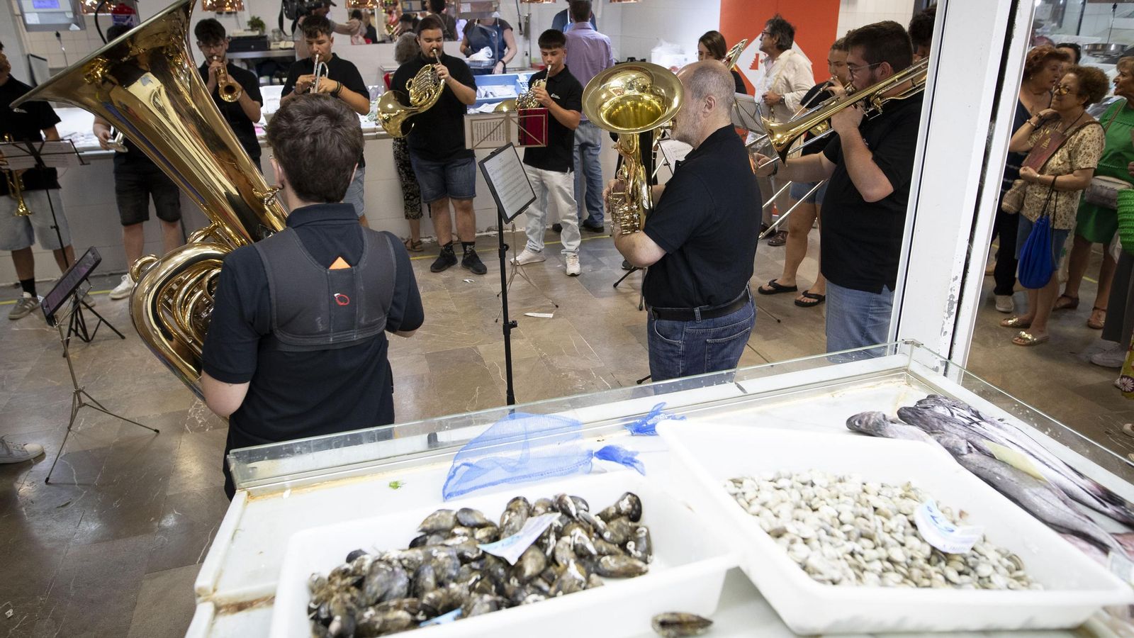 Fanfarrias del Festival de Musica y Danza de Granada en Merca 80.