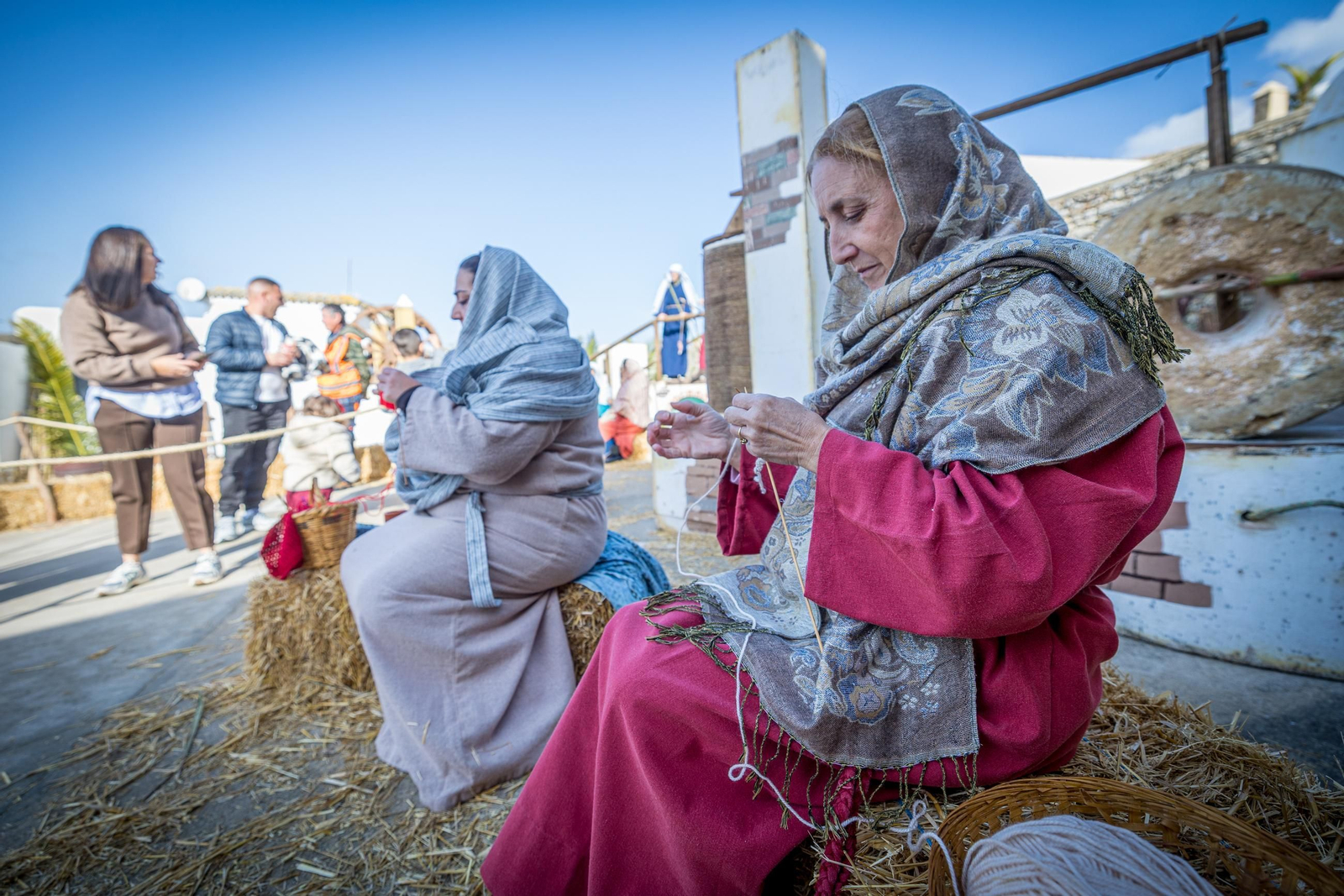 Las imágenes del belén viviente de Medina 2025