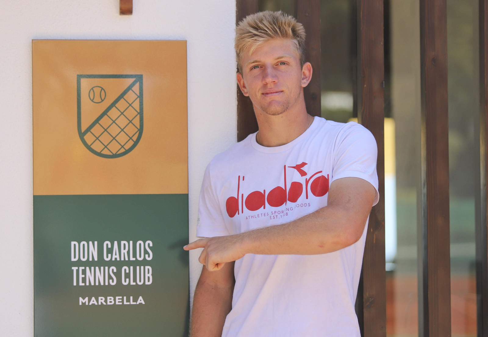 Las fotos de Alejandro Davidovich antes de acudir a Roland Garros