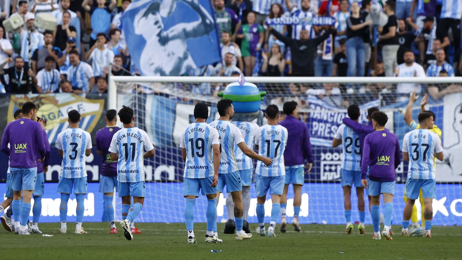Las fotos del Málaga CF-CD Castellón