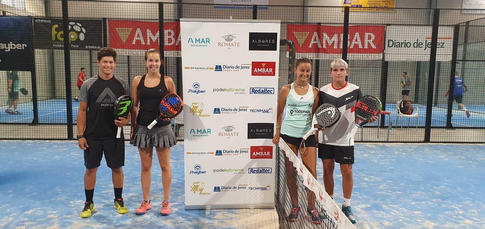 Entrega de premios del concurso de padel