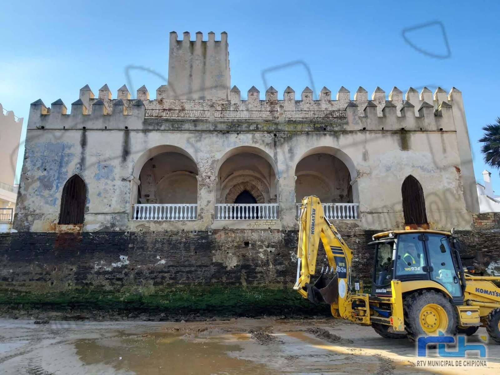 Analizarán el estado del Castillo de Chipiona con vistas a su rehabilitación.