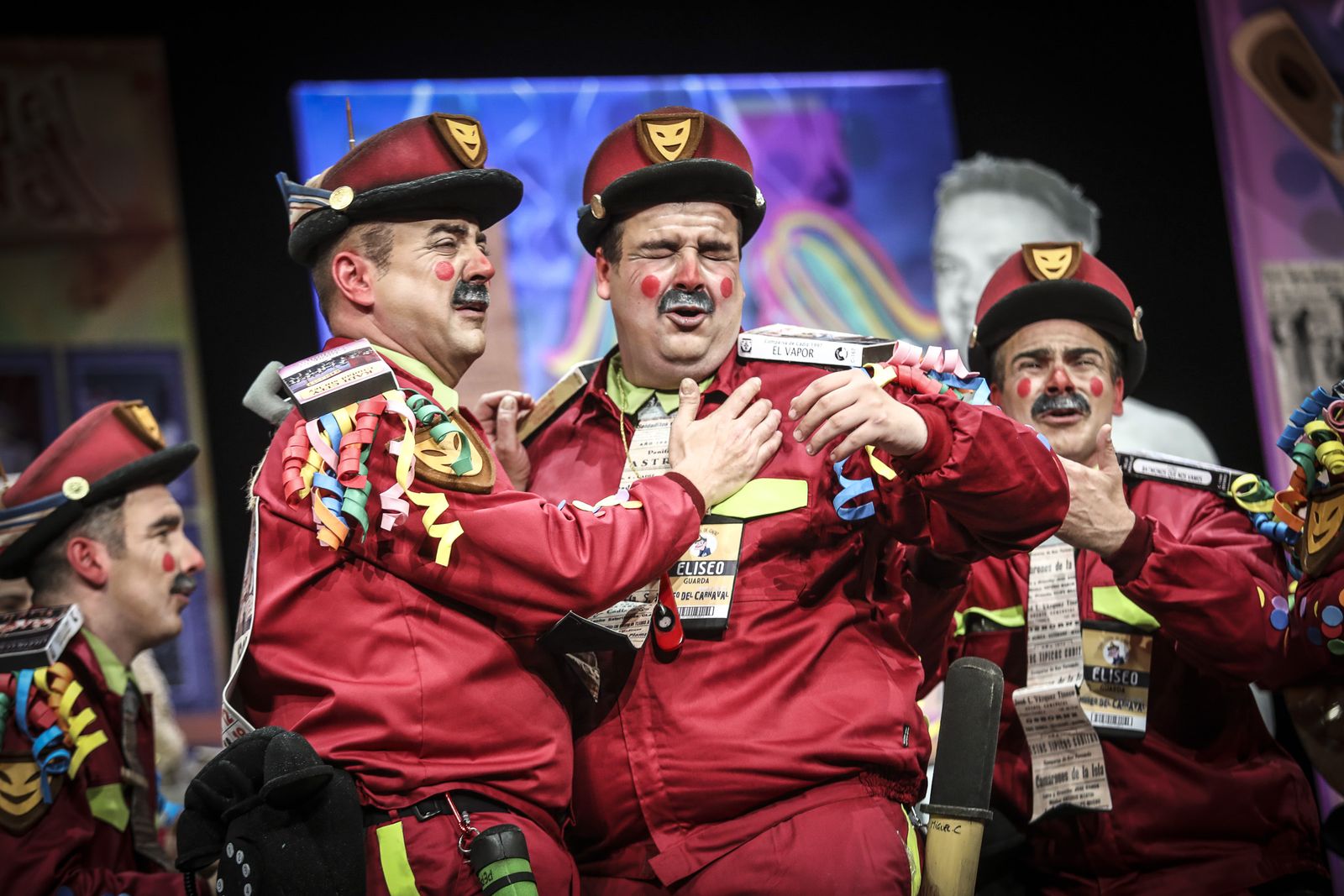 Chirigota Una noche en el museo