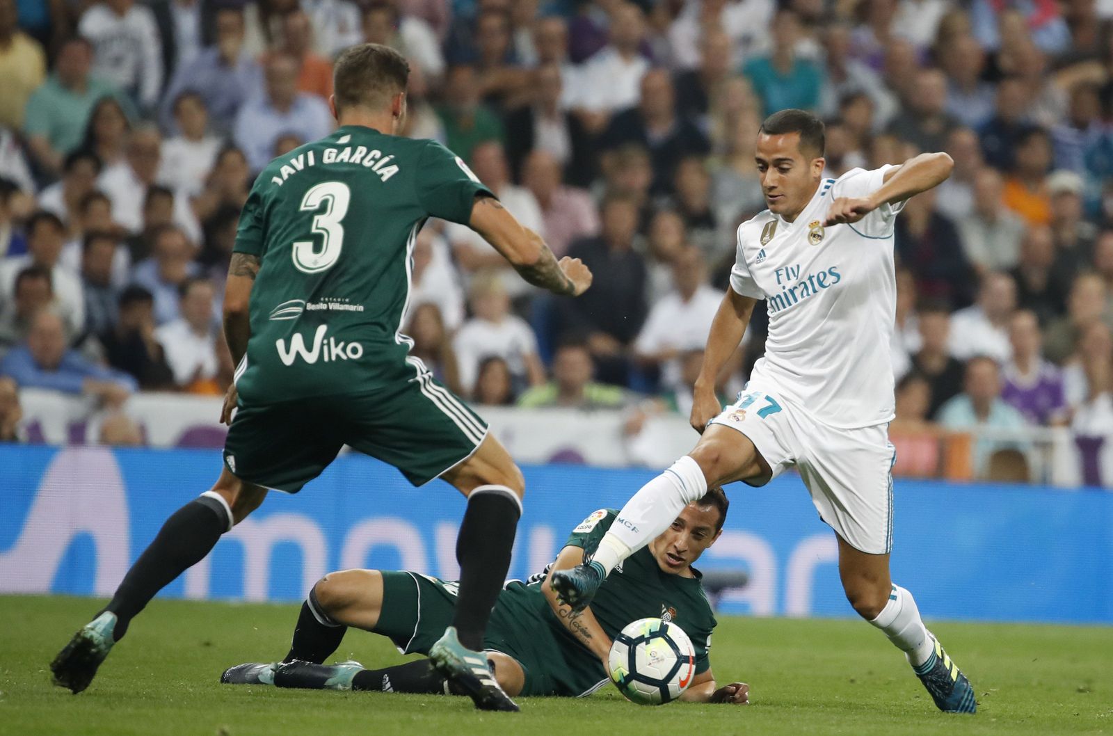 El Real Madrid-Betis, en imágenes