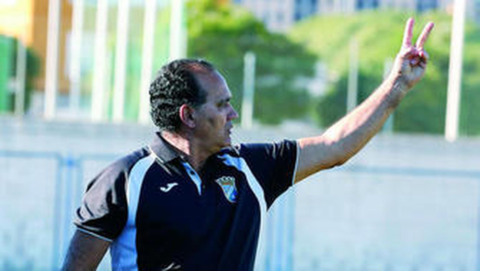 Vicente Vargas, entrenador azulino, cree que la derrota en Pozoblanco fue injusta.