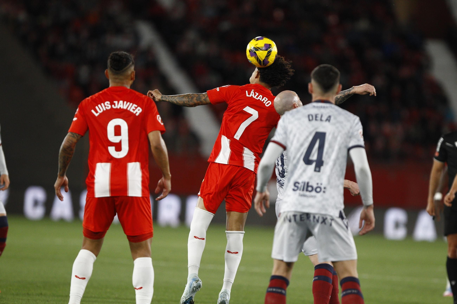 Las mejores imágenes del partido U.D. Almería-Levante U.D.