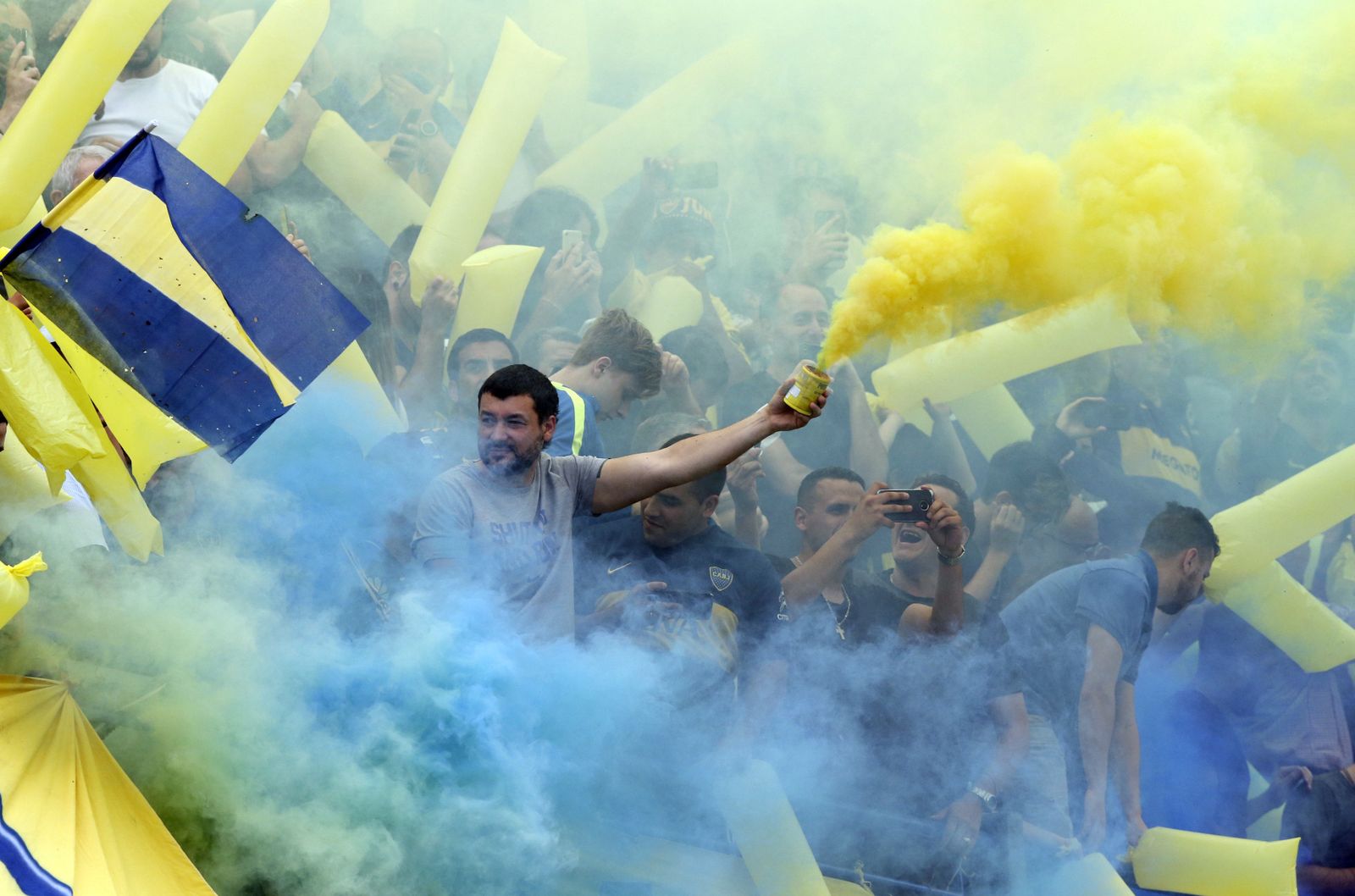 Las imágenes del Boca-River