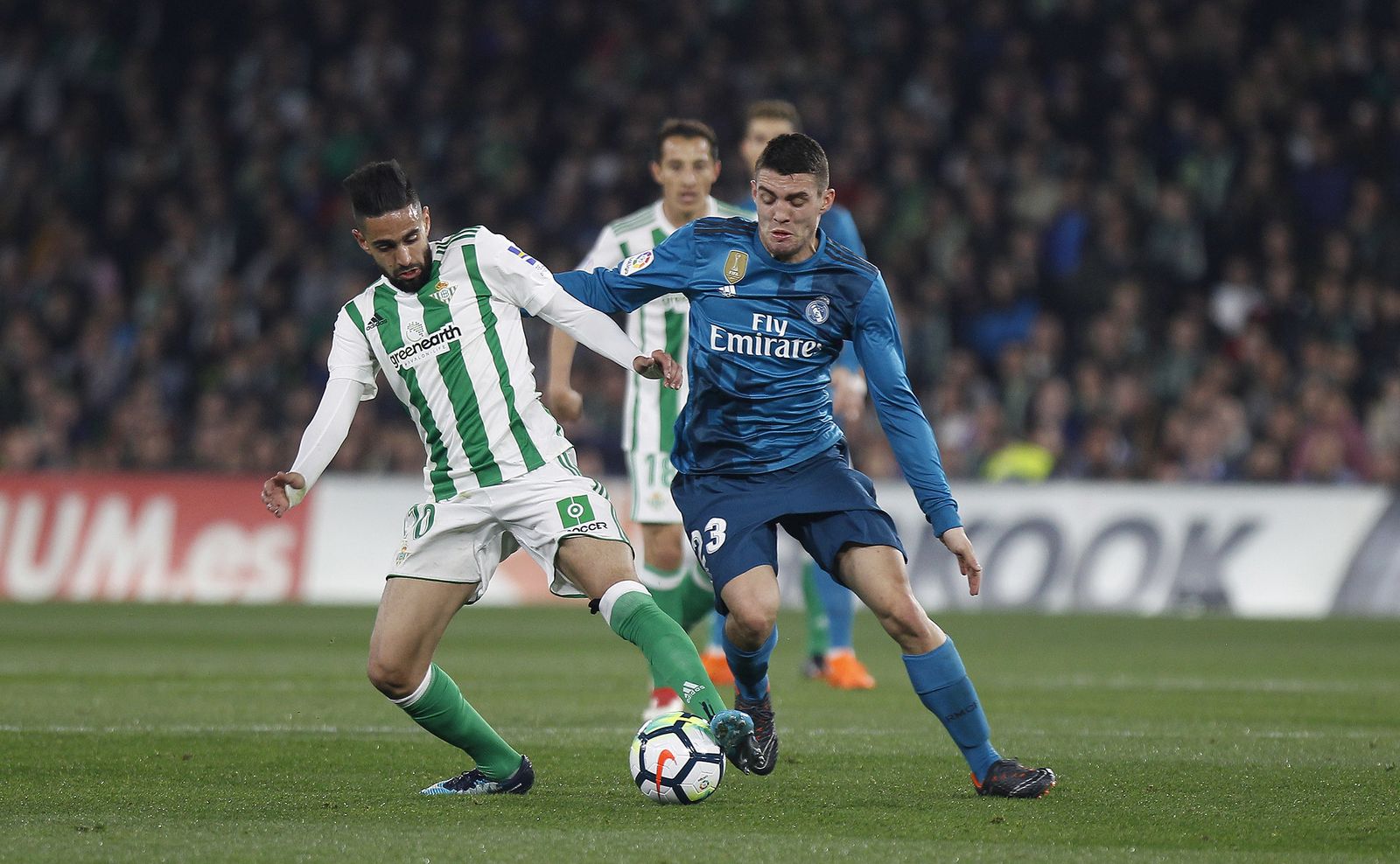El Real Betis-Real Madrid, en imágenes
