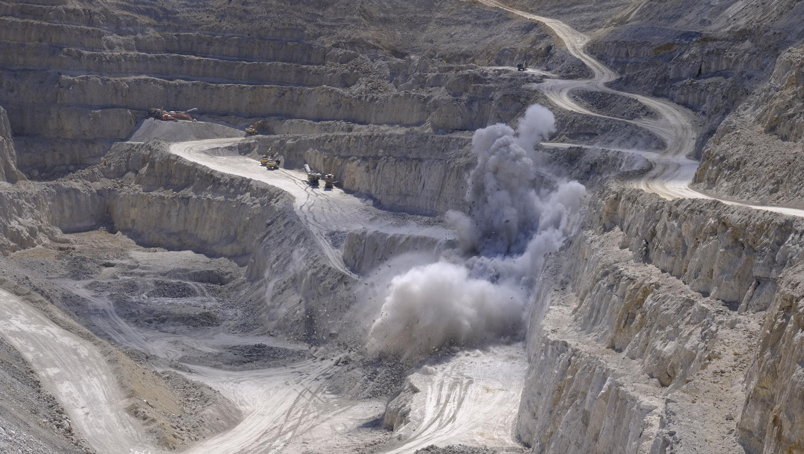 Visita a las canteras de yeso en Sorbas