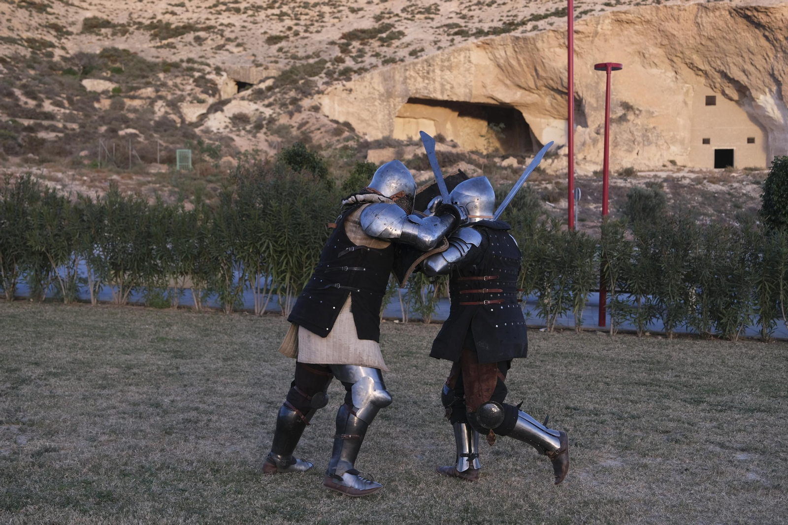 Fotogalería de los combates medievales en Almería
