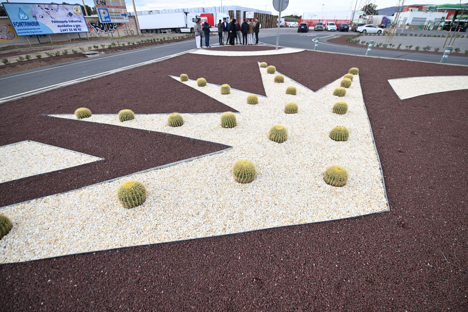 Mejora de la rotonda de la CASI, en La Cañada.