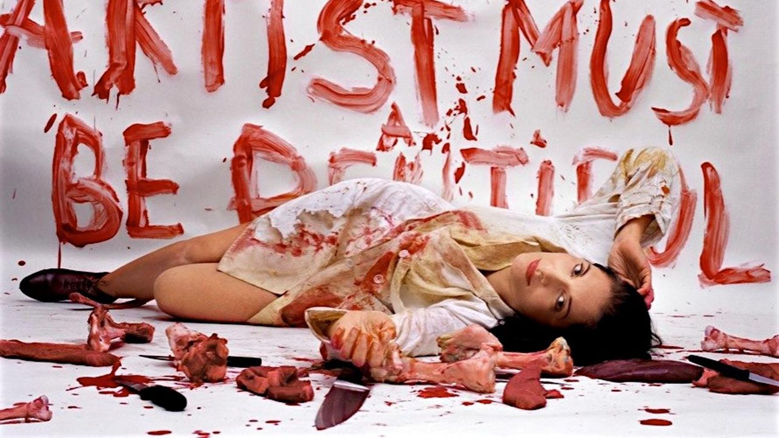 Marina Abramovic en una de sus 'performances'