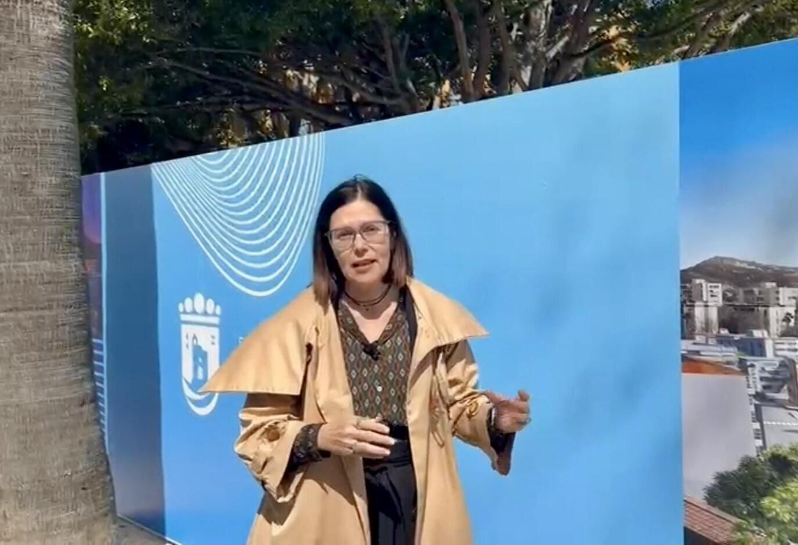 La portavoz del PSOE, Isabel Pérez.