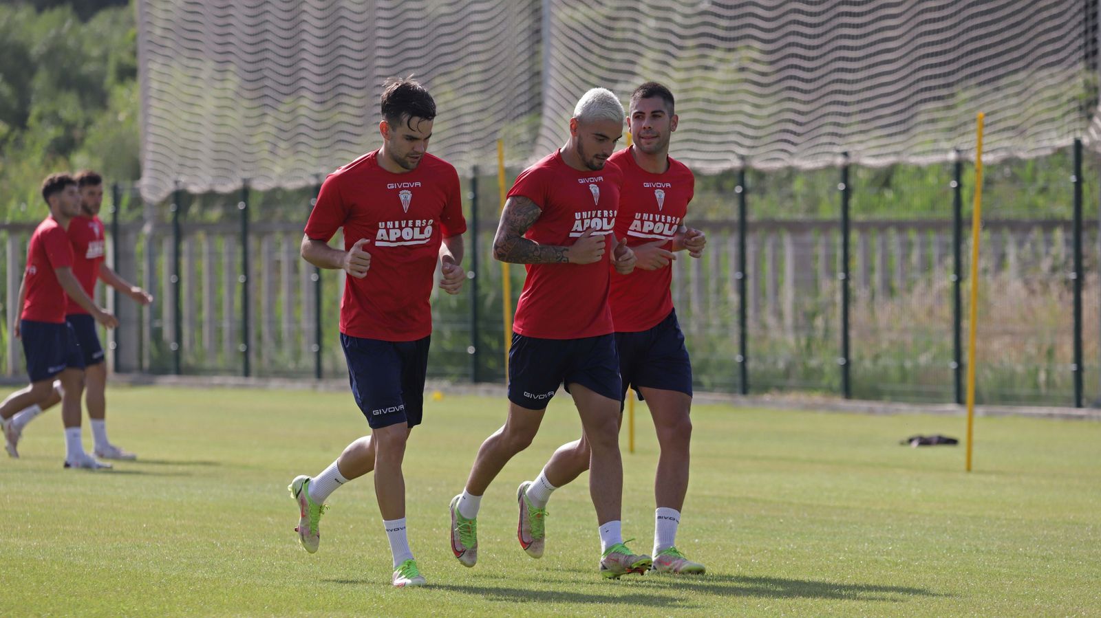 Fotos del primer entrenamiento del Algeciras CF