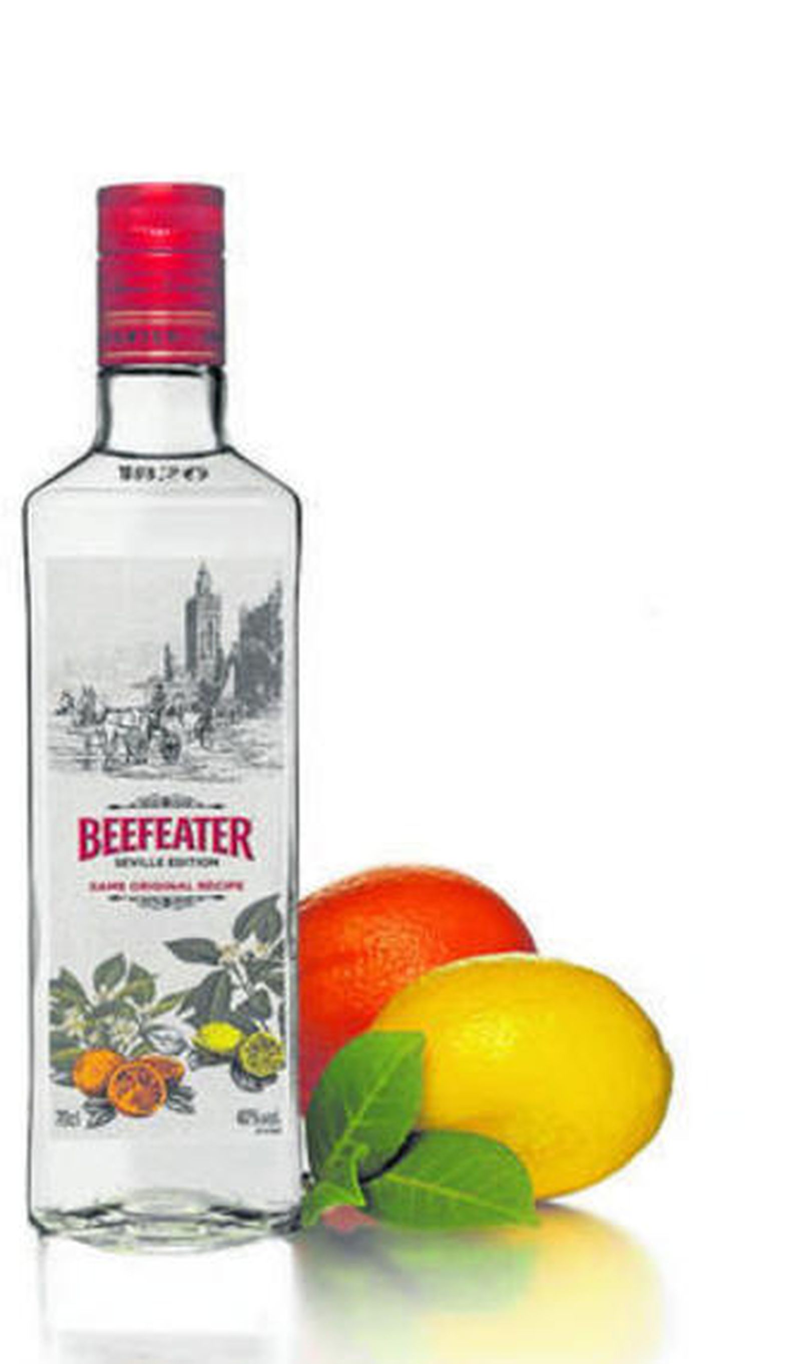 1. Frank Lola prepara el cóctel creado para la presentación de la edición especial con Desmond Payne y Gregorio Serrano. 2 y 3. La factura de la compra de las naranjas en 1820 conservada por James Burrough y que está en la sede londinense de Beefeater.