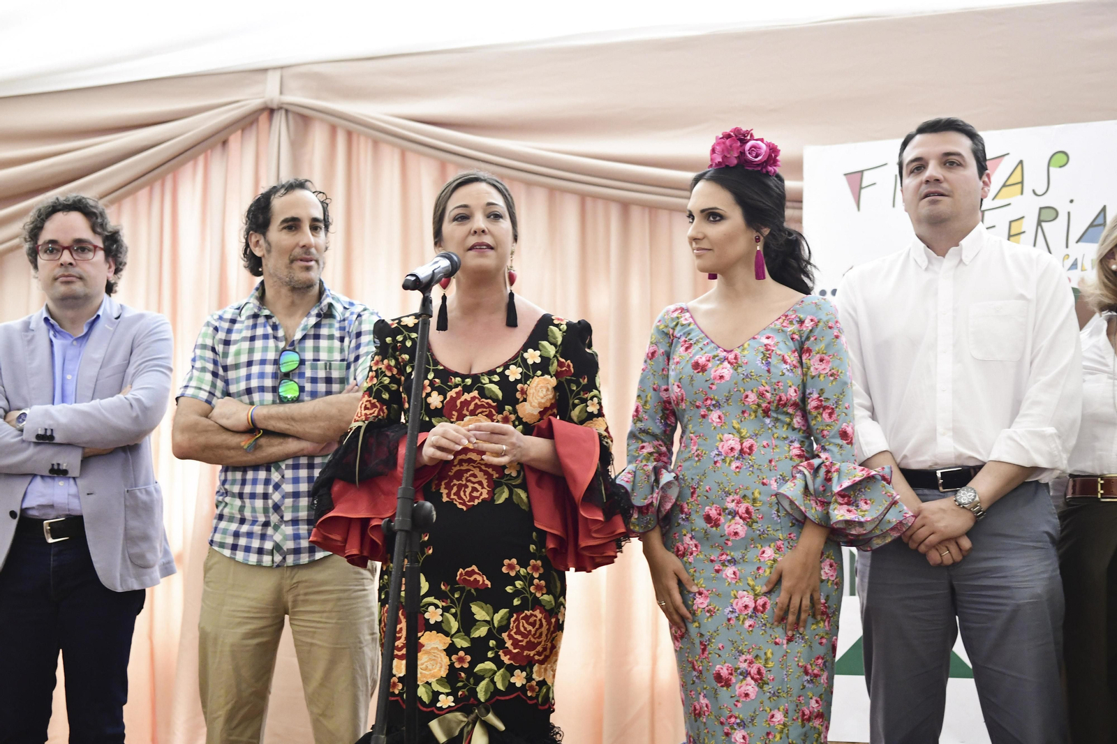 Las imágenes de lunes de Feria