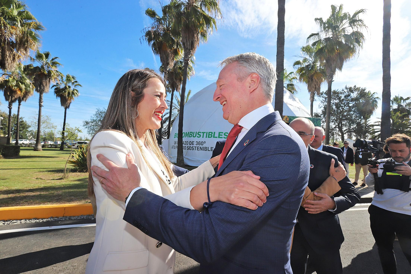 Presentación de la nueva planta de biocombustibles de segunda generación  de Cepsa en Palos de la Frontera (Huelva)