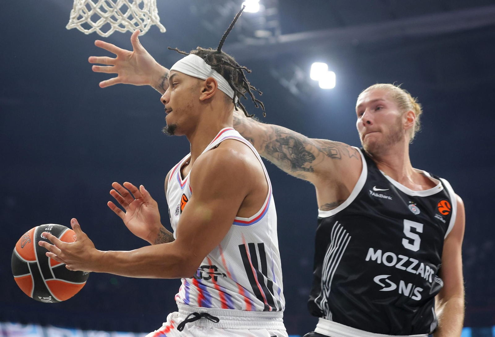 Osetkowski, con el Partizan.