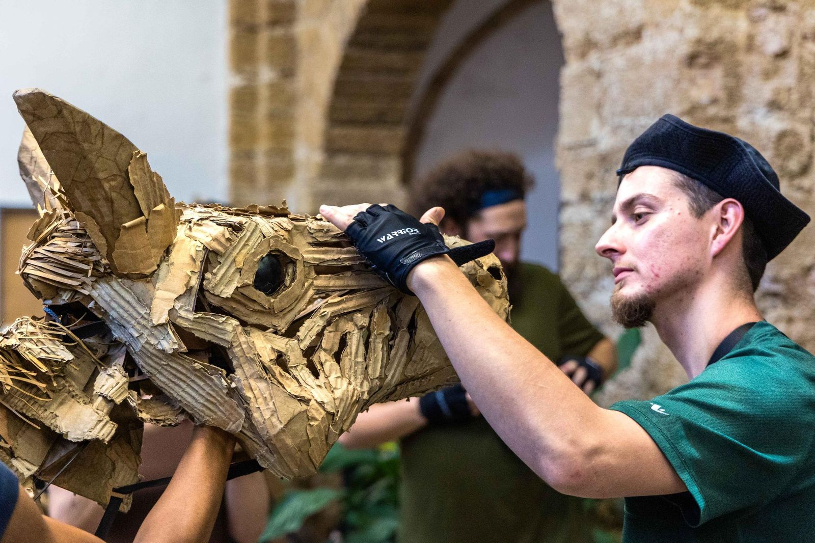 Las imágenes de 'La estampida' en San Fernando