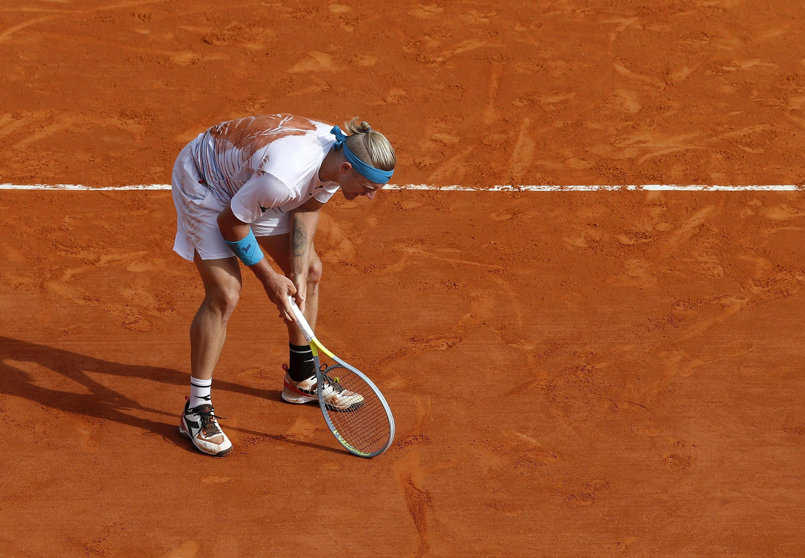 Las fotos del Djokovic-Davidovich