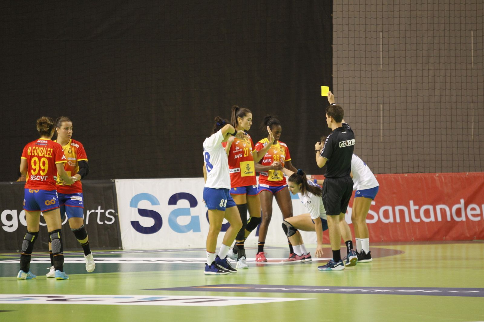 Fotogalería España-Grecia. Balonmano Femenino, fase clasificación Euro 2020