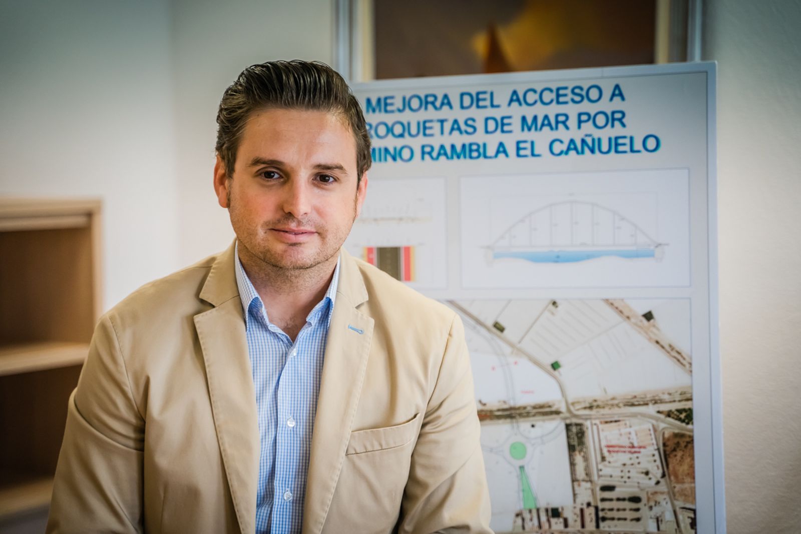 El concejal de Medio Ambiente, Ordenación del Territorio y Patrimonio, José Luis Llamas