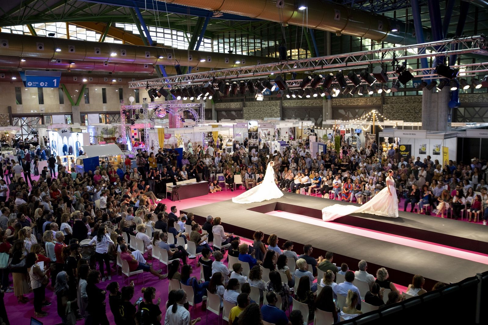 La pasarela de Celebra Málaga.