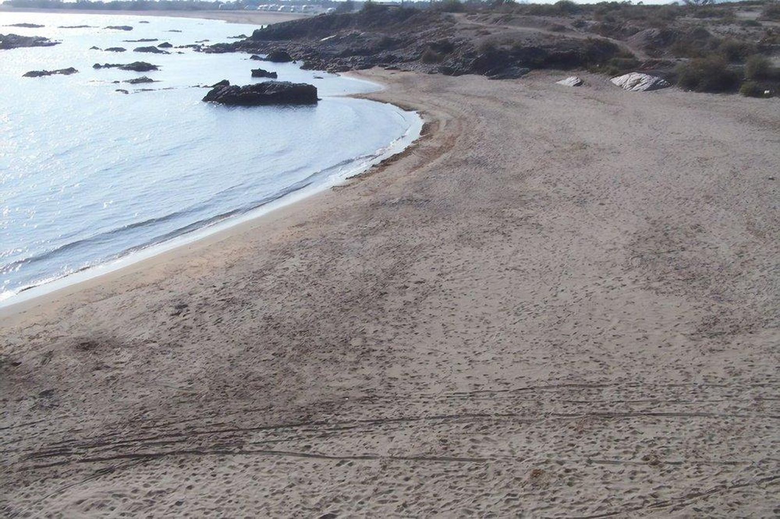La playa de Villaricos en Cuevas recupera este año la bandera azul.