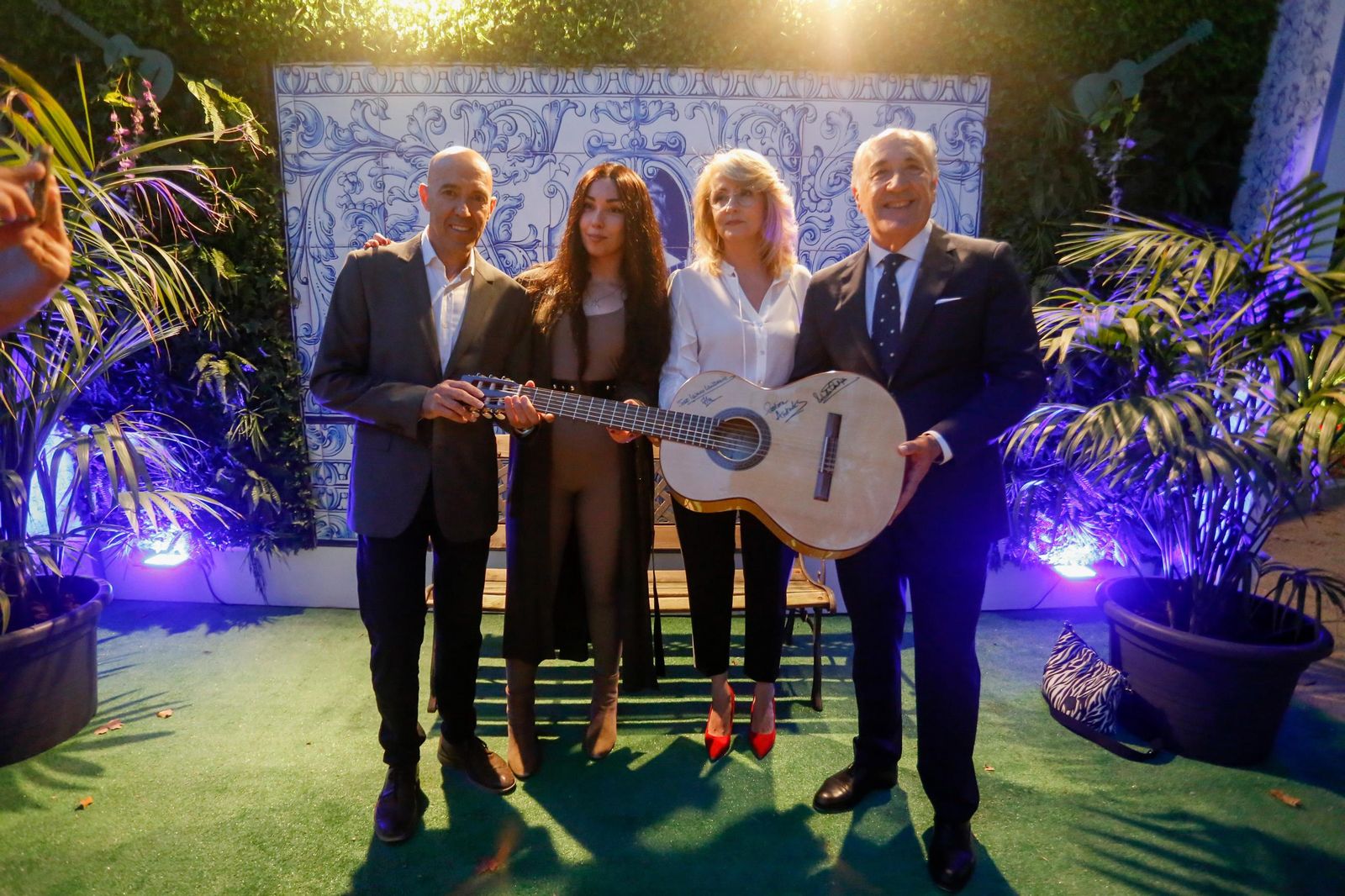 Fotos del concierto de Salvador y Pastora Andrades en el Encuentro de Guitarra Paco de Lucía