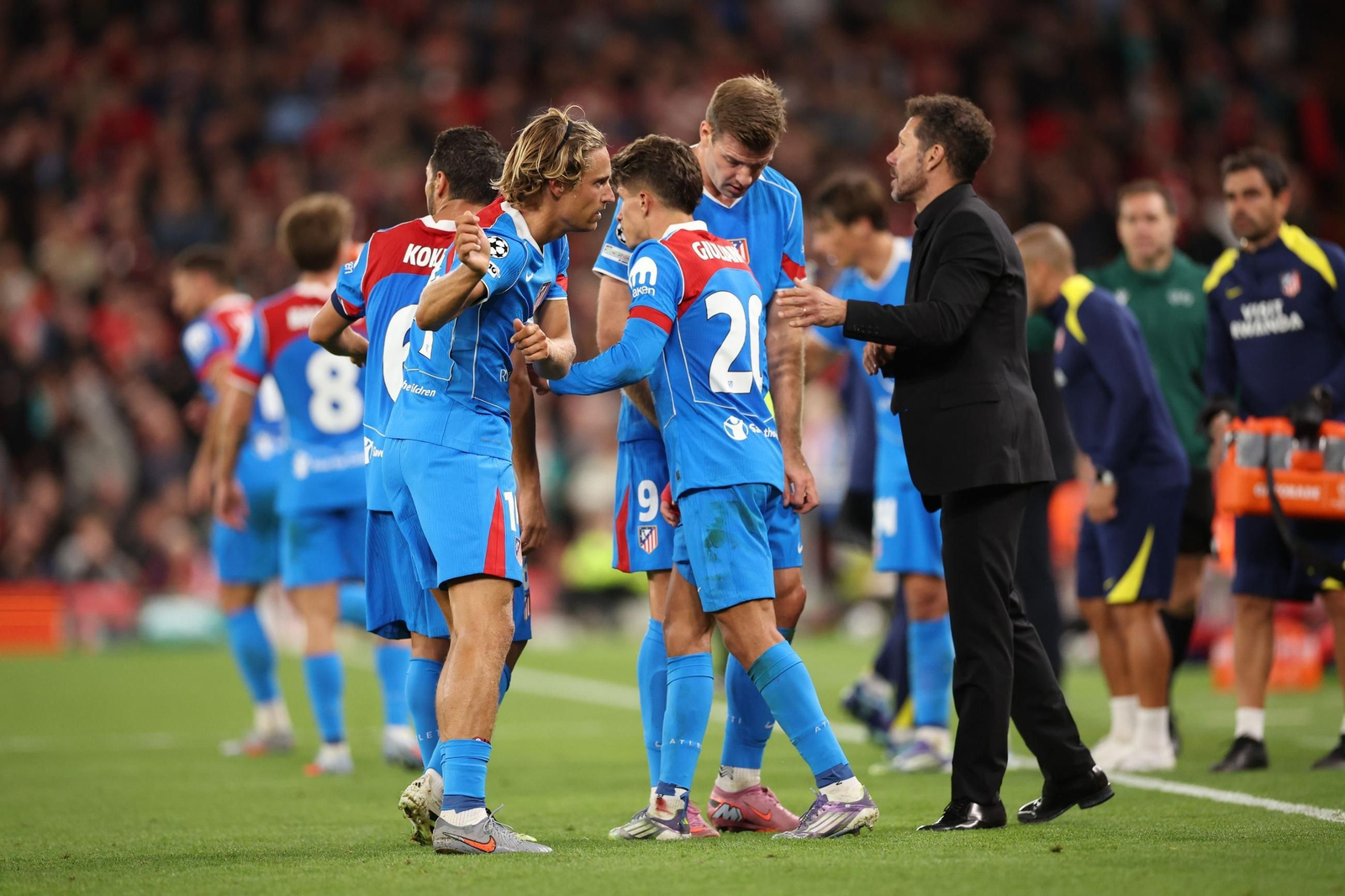 Las fotos del Liverpool - Atlético de Madrid