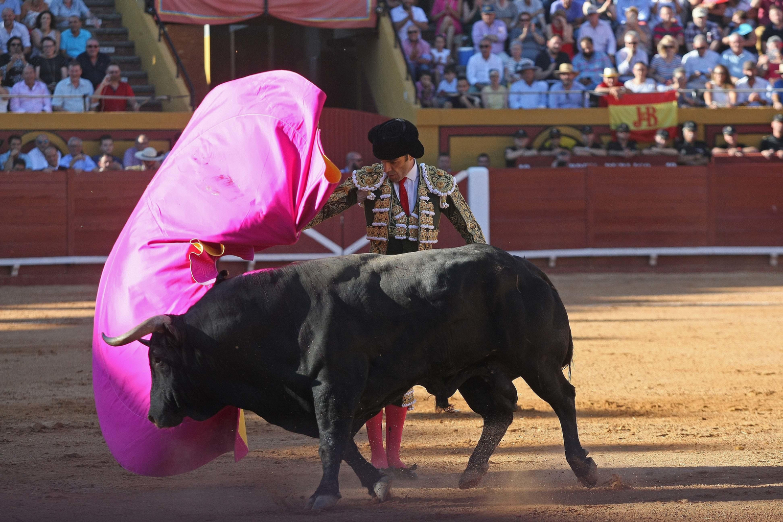 Las imágenes de la reaparición de José Tomás en Algeciras