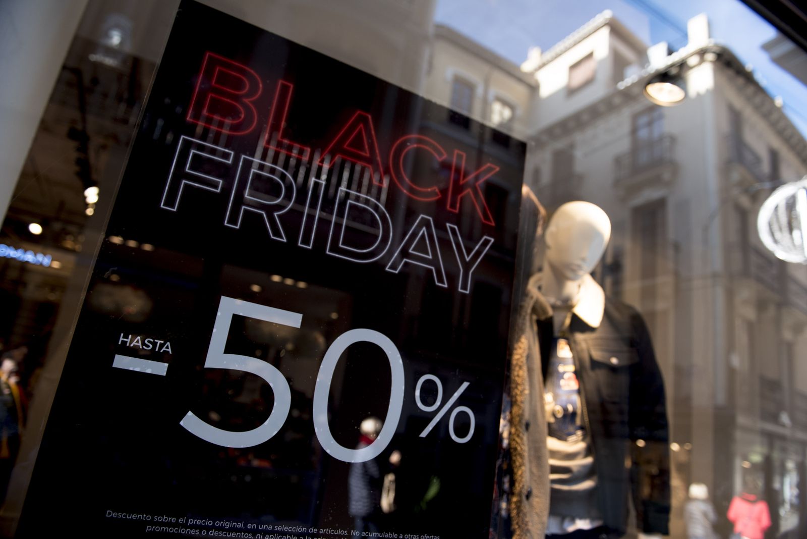 Las fotos del Black Friday en Granada