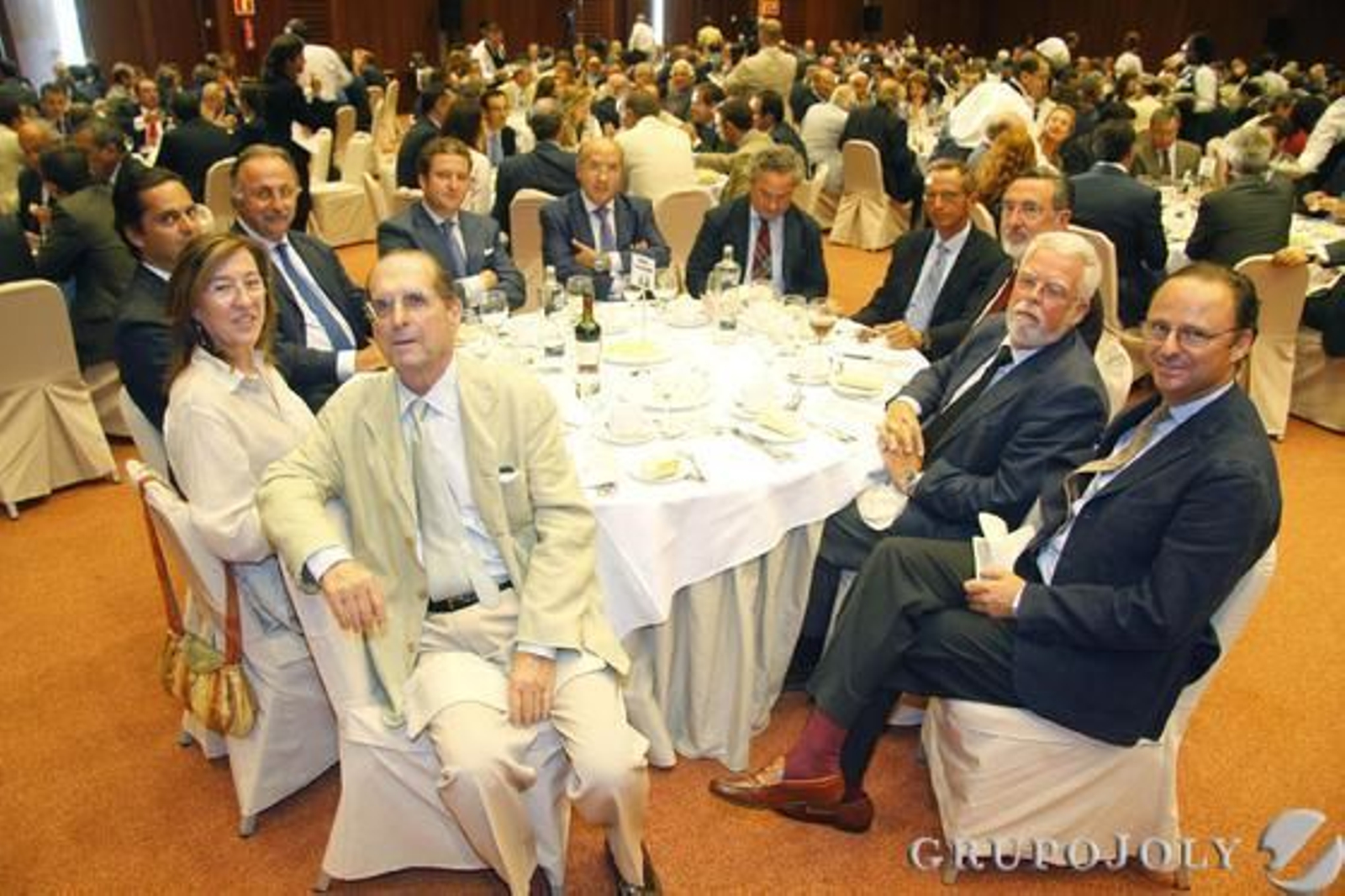 Pedro Parias, María Caballos, Fernando Parias, Carlos Maestre, Rufino García-Otero, Ángel Moliní, Francisco Mesonero, Arturo Otero, Félix Moreno de la Cova, Ricardo Serra y Santiago de Parias. 

Foto: Victoria Hidalgo / Juan Carlos Vazquez