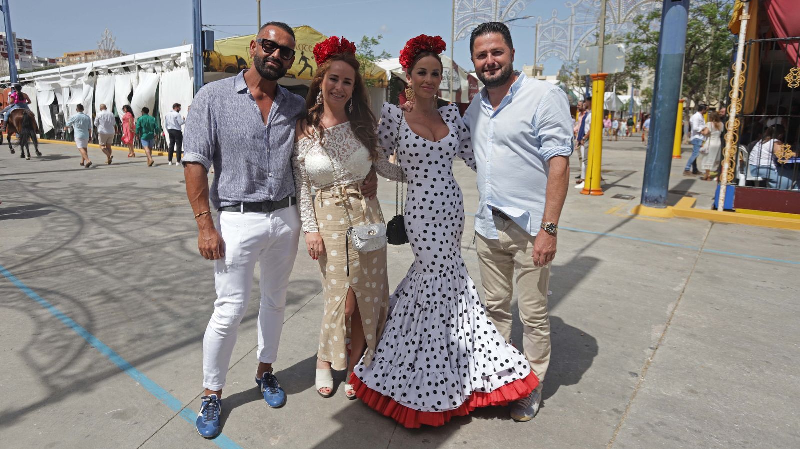 Fotos del Domingo por Sevillanas en la Feria Real de Algeciras